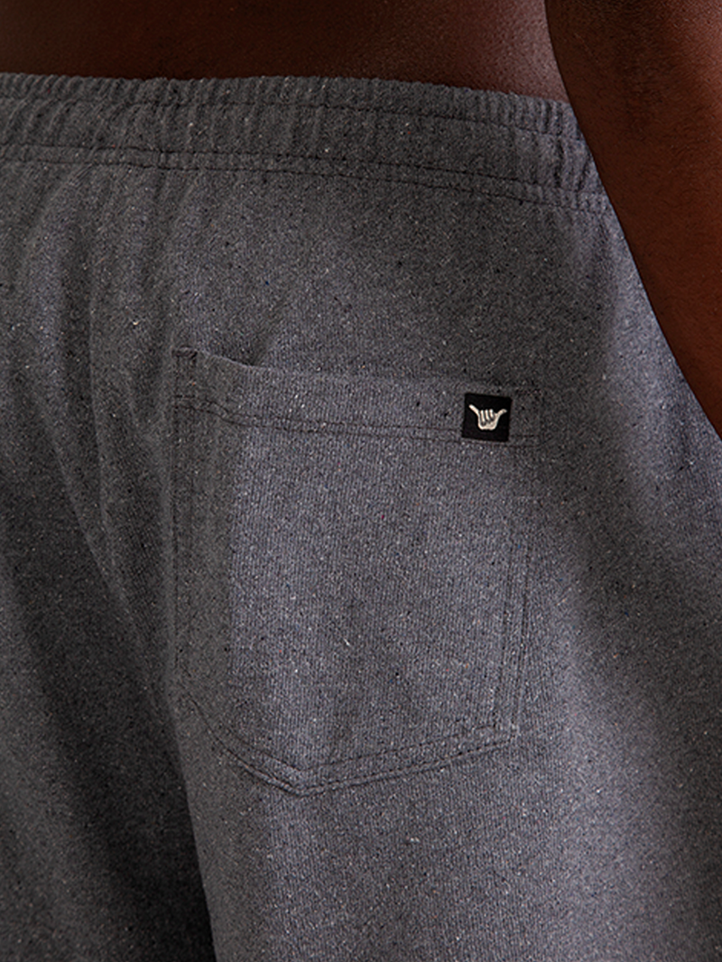 Bermuda Moletom Hang Loose Comfy Grafite