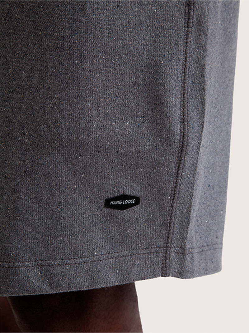 Bermuda Moletom Hang Loose Comfy Grafite