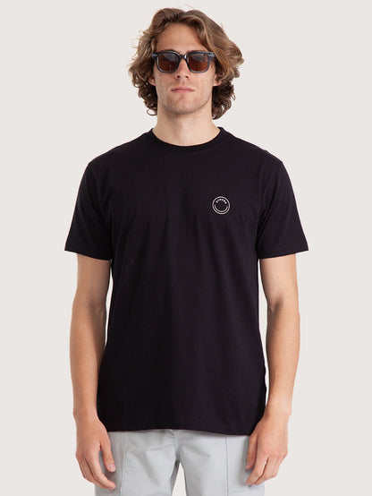 Camiseta Masculina Hang Loose Palm Preta