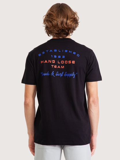 Camiseta Manga Curta Hang Loose Goods Preta
