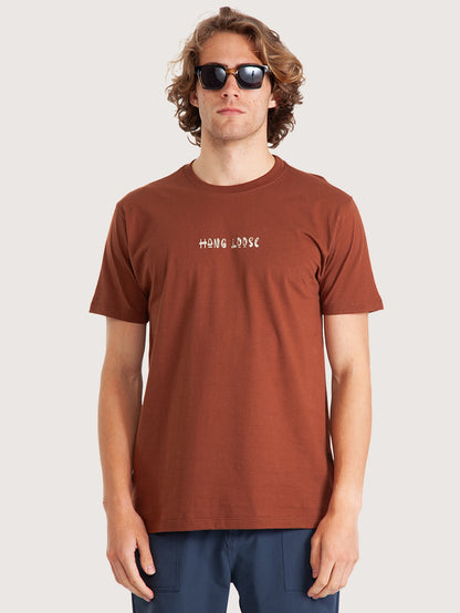 Camiseta Manga Curta Shadow Marrom