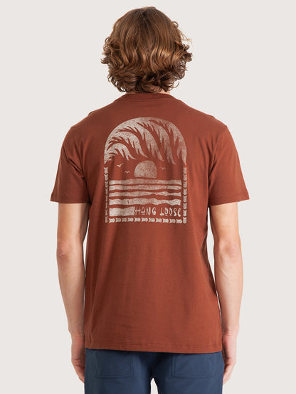 Camiseta Manga Curta Shadow Marrom