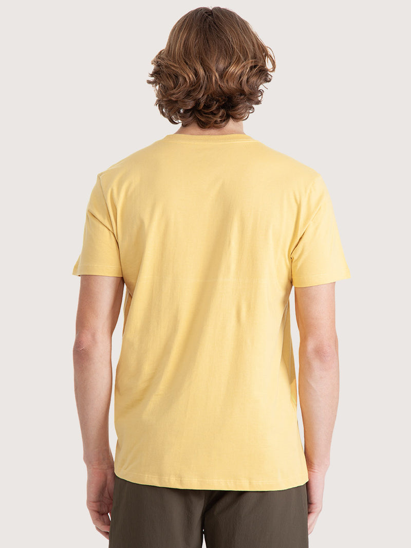 Camiseta Manga Curta Hang Loose Worldwide Amarela