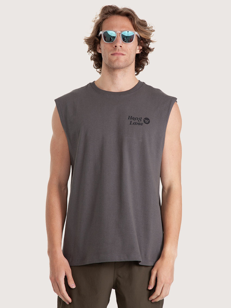 Regata Especial Hang Loose Fish Cinza