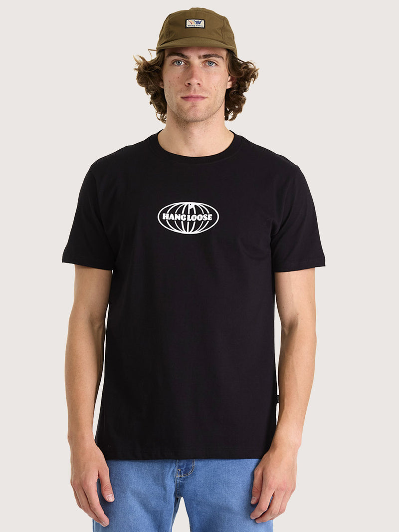 Camiseta Hang Loose Worldwide Preta
