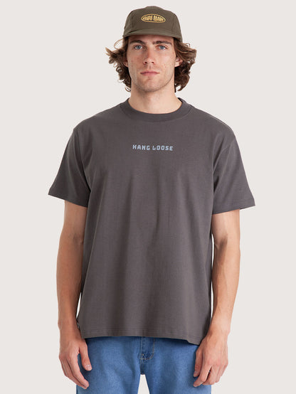 Camiseta Especial Hang Loose Stoked Cinza