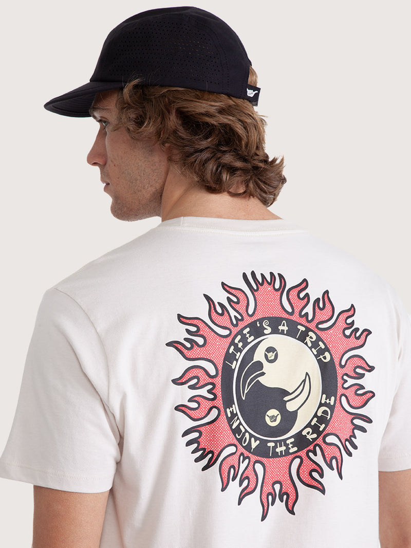 Camiseta Masculina Hang Loose Birds Off White