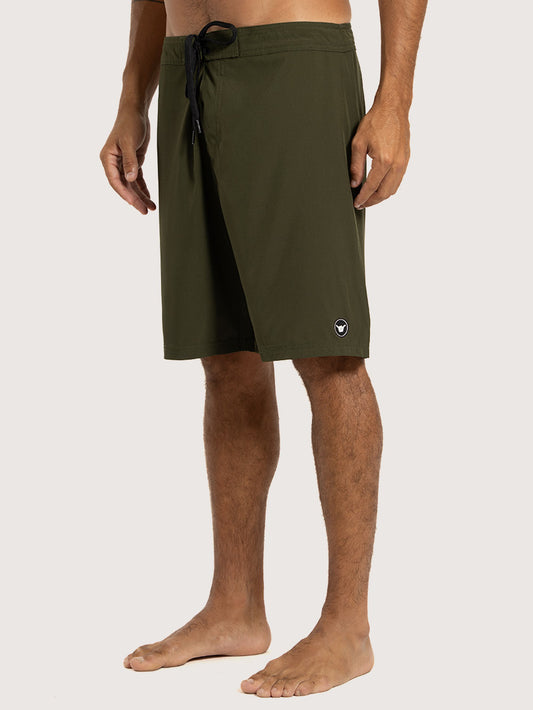 Boardshorts Verde Hang Loose Basic