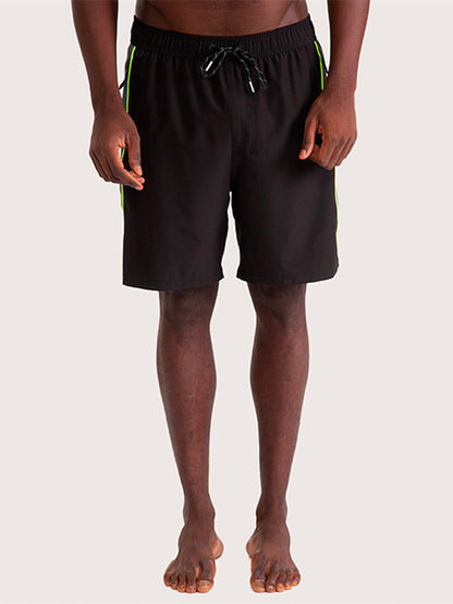 Bermuda Elástico Hang Loose Core 18 Importada Preta