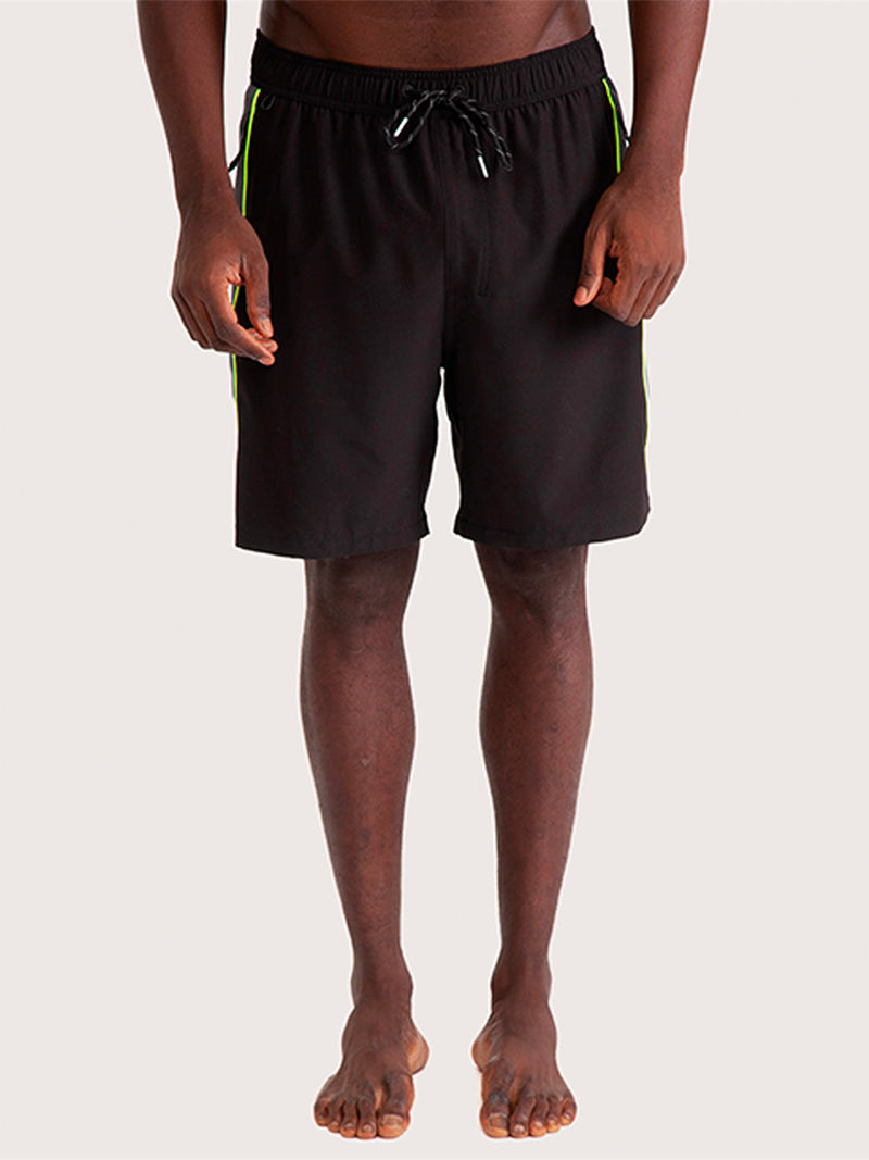 Bermuda Elástico Hang Loose Core 18 Importada Preta