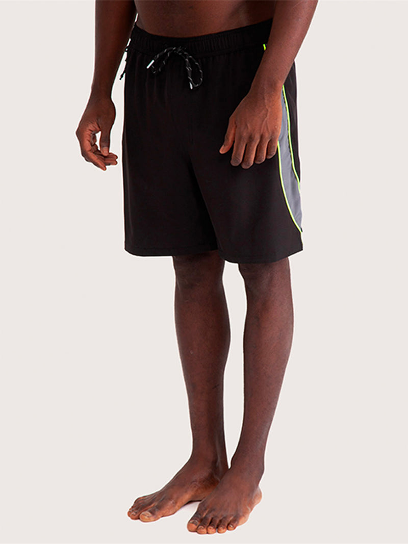 Bermuda Elástico Hang Loose Core 18 Importada Preta