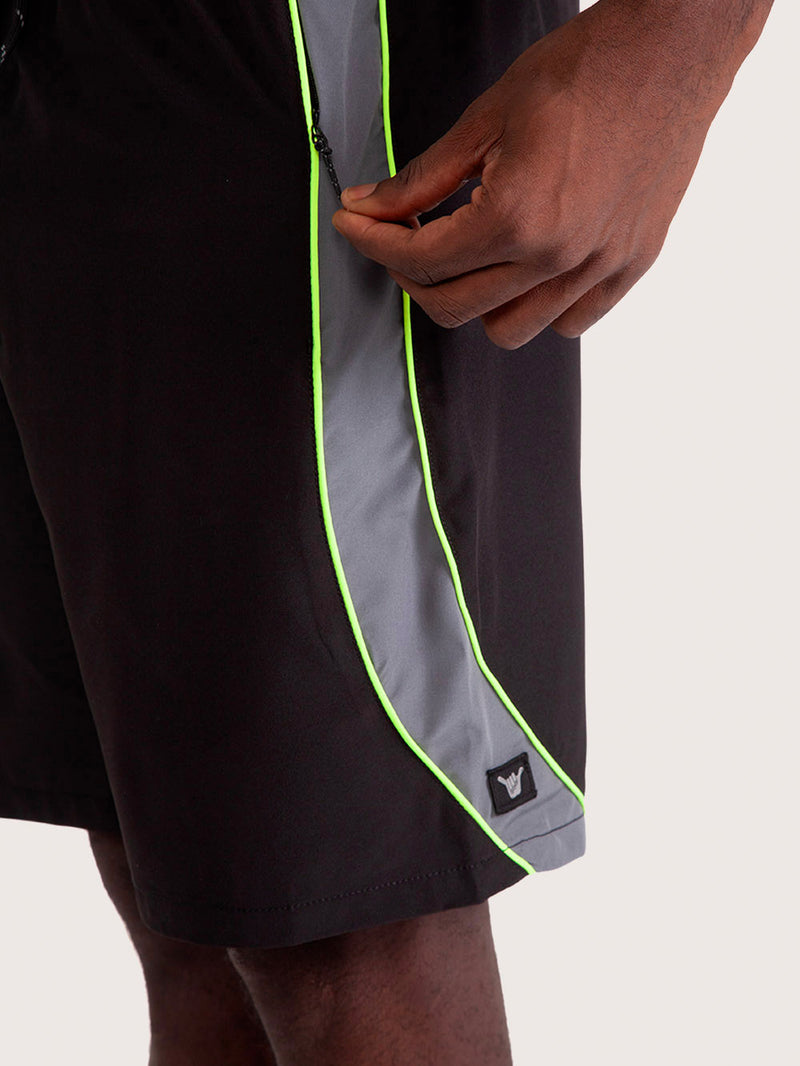 Bermuda Elástico Hang Loose Core 18 Importada Preta