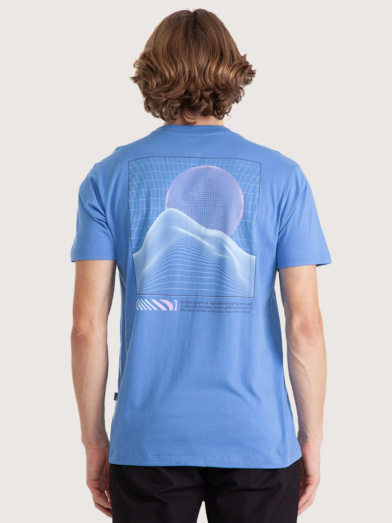 Camiseta Manga Curta Hang Loose Wire Azul