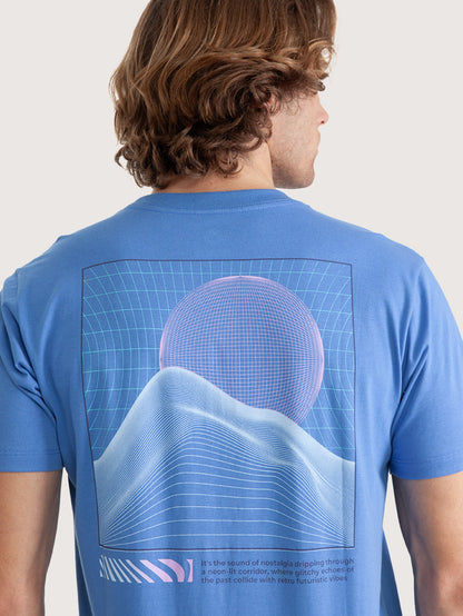 Camiseta Manga Curta Hang Loose Wire Azul