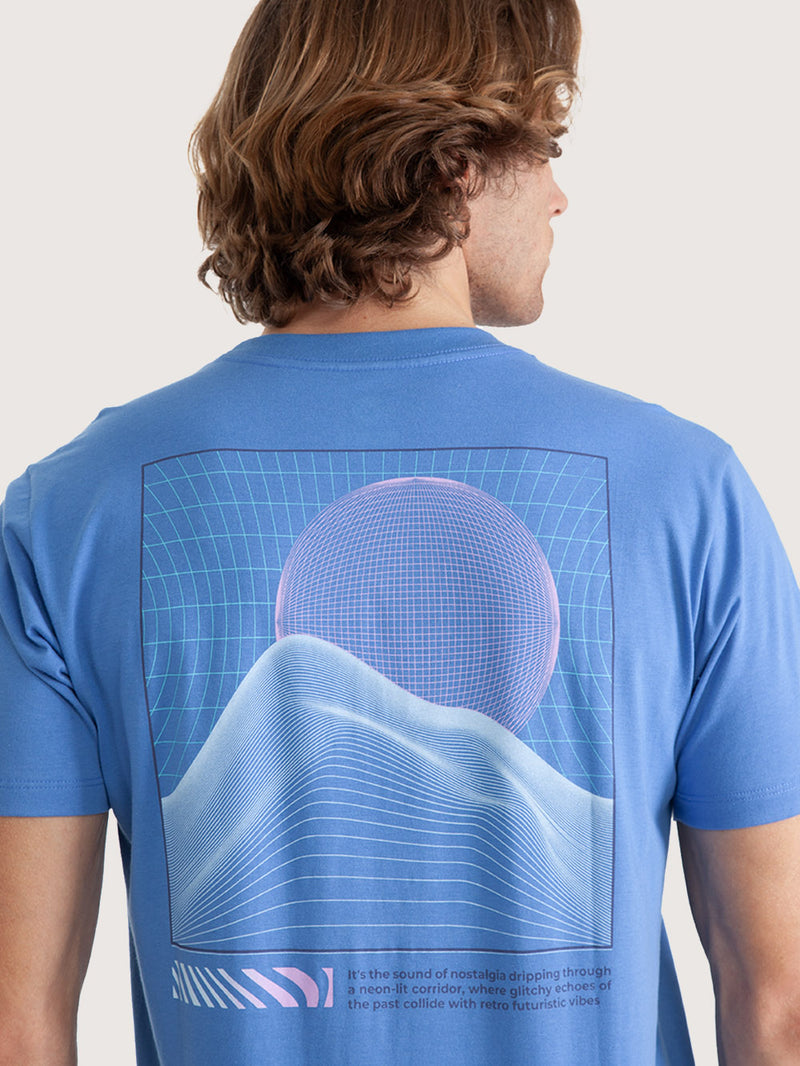 Camiseta Manga Curta Hang Loose Wire Azul