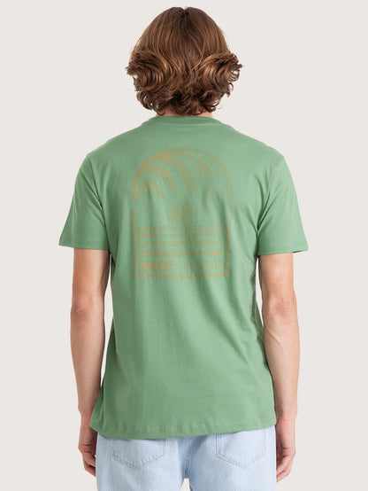 Camiseta Manga Curta Hang Loose Shadow Verde