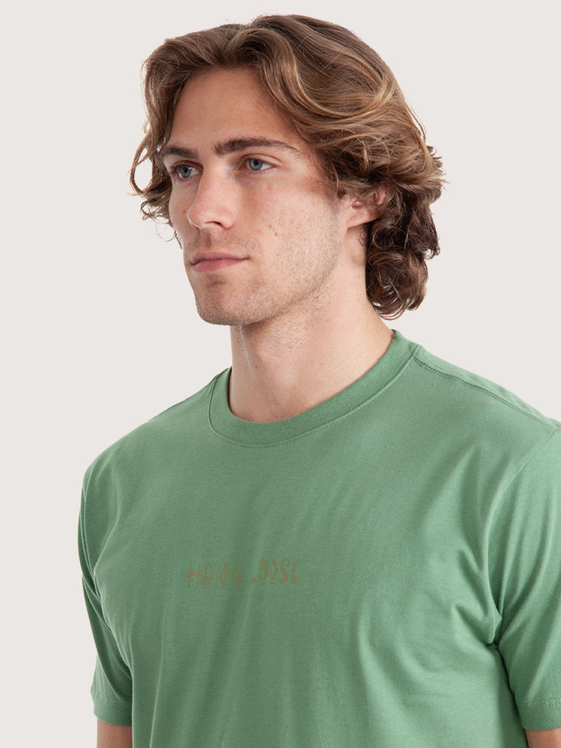Camiseta Manga Curta Hang Loose Shadow Verde