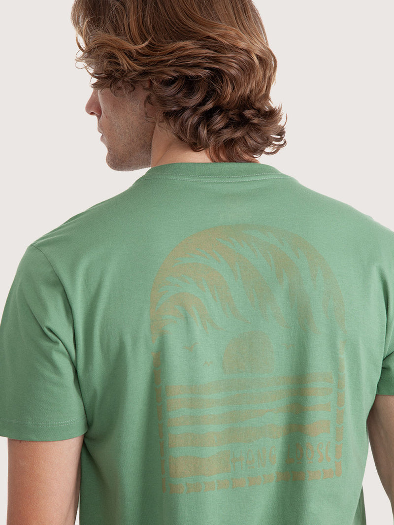 Camiseta Manga Curta Hang Loose Shadow Verde