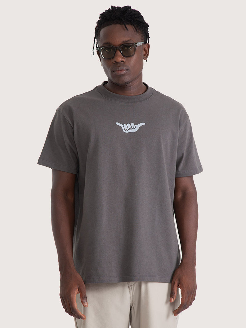 Camiseta Especial Hang Loose Retro Cinza