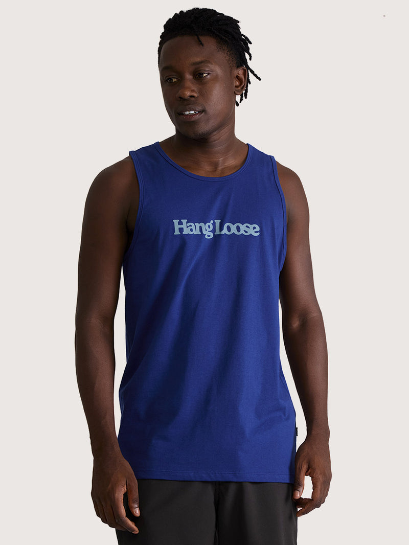 Regata Typo Masculina Hang Loose Azul Marinho
