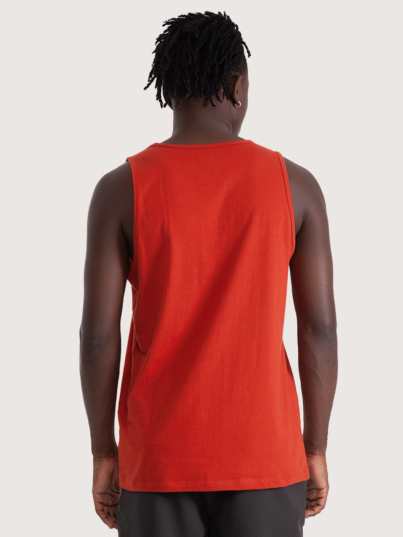 Regata Masculina Hang Loose Vermelho Typo