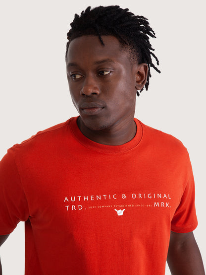 Camiseta Manga Curta Tracking Vermelha