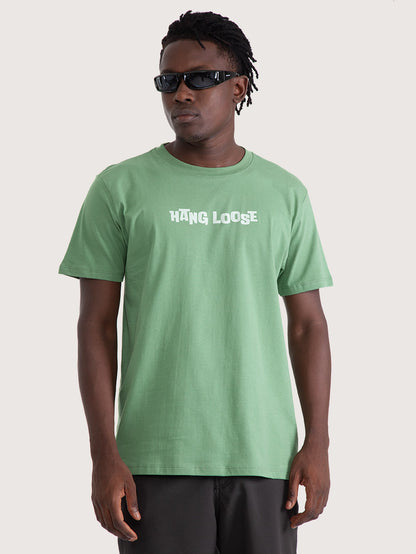 Camiseta Hang Loose Minecraft Verde