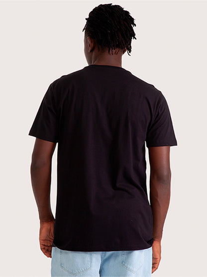Camiseta Manga Curta Hang Loose Photo Preta