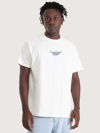 Camiseta Especial Hang Loose Retro Off White
