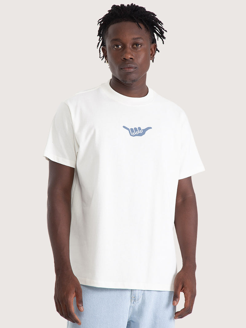 Camiseta Especial Hang Loose Retro Off White