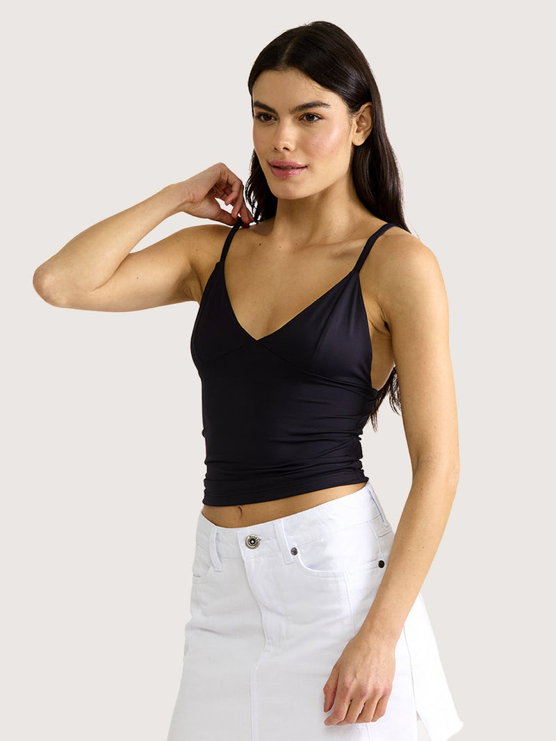 Regata Especial Hang Loose Vitta Preta Feminina