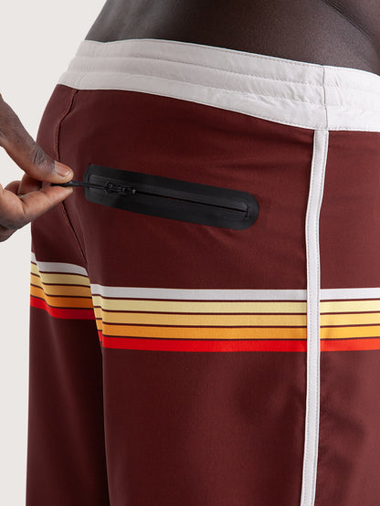Boardshorts 20" Hang Loose Scaloop Marrom