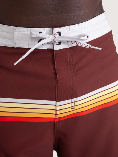 Boardshorts 20" Hang Loose Scaloop Marrom