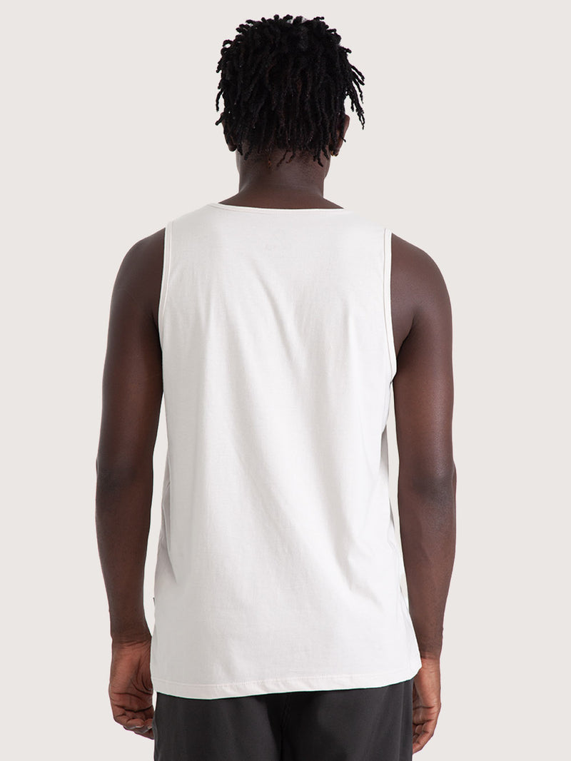 Regata Typo Masculina Hang Loose Off White