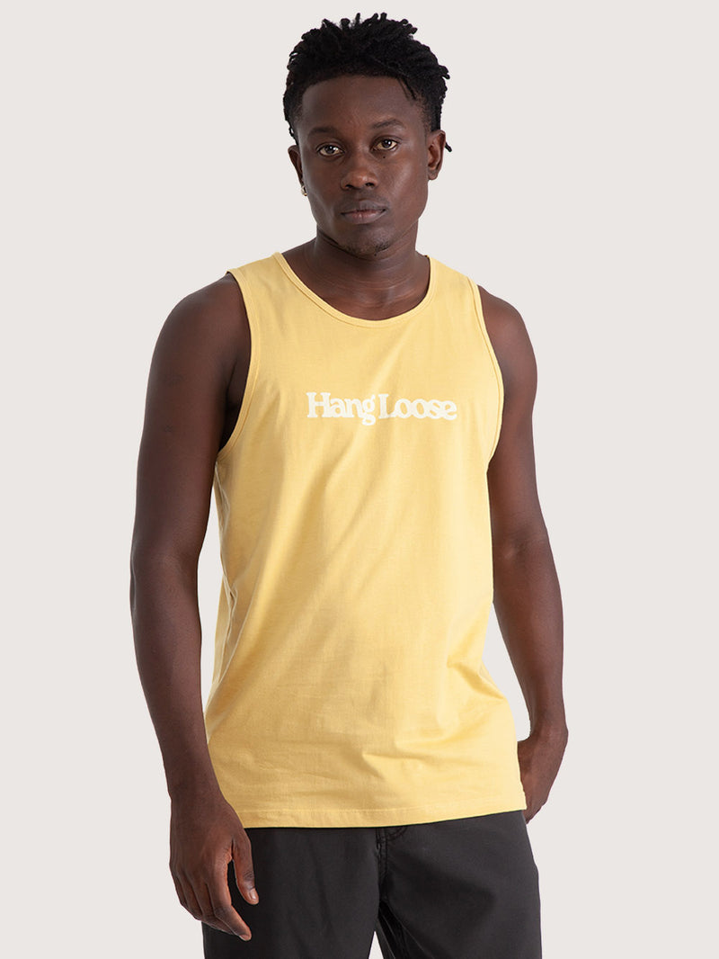Regata Typo Masculina Hang Loose Amarela