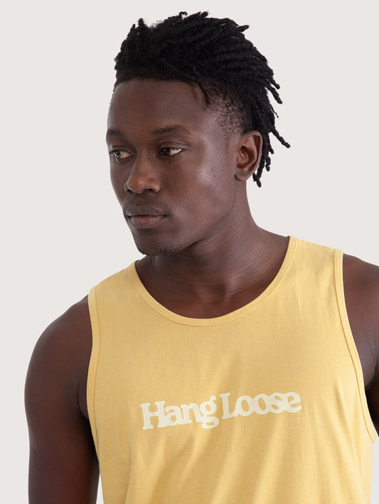 Regata Typo Masculina Hang Loose Amarela