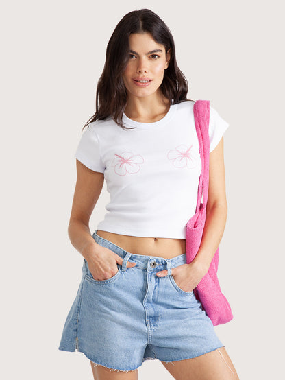 Bolsa Atoalhada Hang Loose Hibiscus Rosa