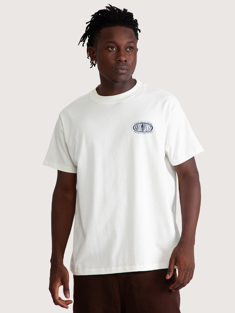 Camiseta Especial Manga Curta Hang Loose River Off White