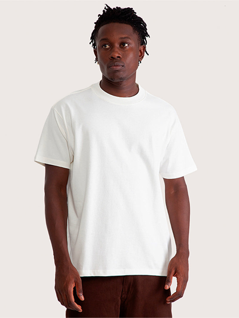 Camiseta Especial Manga Curta Surfer Off White Loose Fit