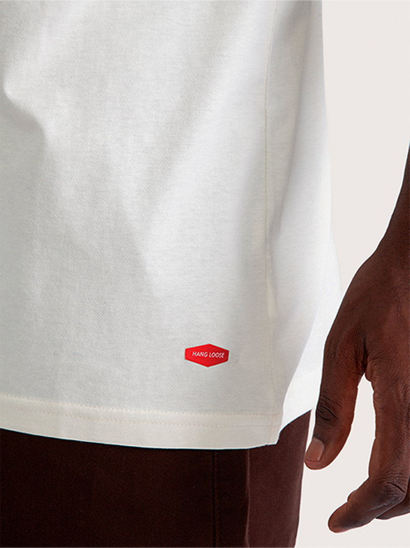 Camiseta Especial Manga Curta Sentence Off White