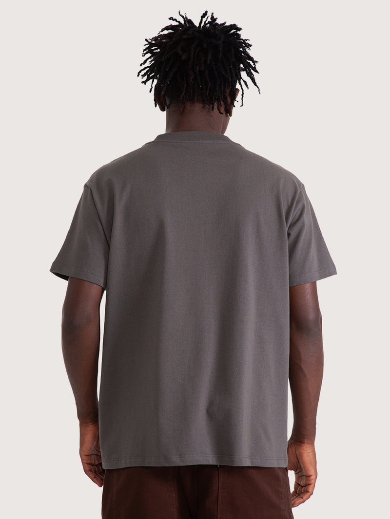 Camiseta Especial Manga Curta Hang Loose River Cinza
