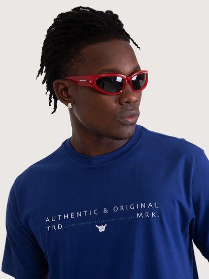 Camiseta Manga Curta Tracking Azul Marinho
