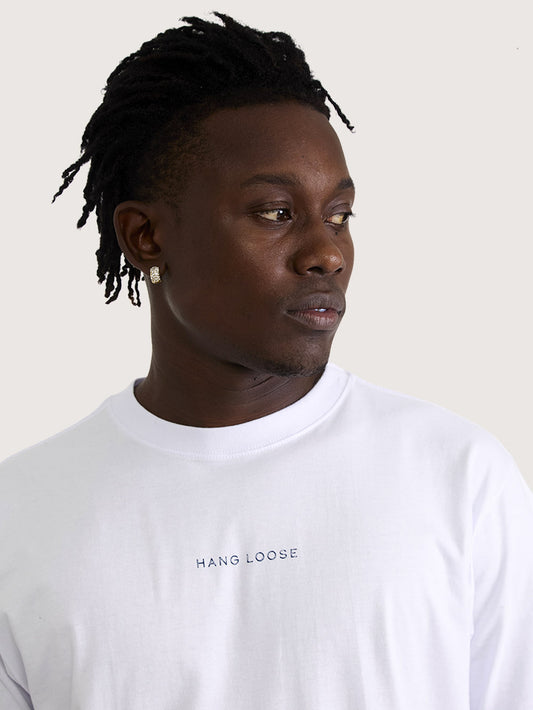 Camiseta Hang Loose Block Branca