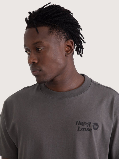 Camiseta Especial Hang Loose Fish Cinza