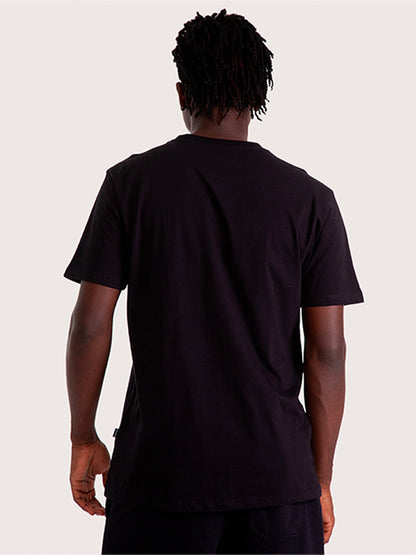Camiseta Manga Curta Hang Loose Stick Preta