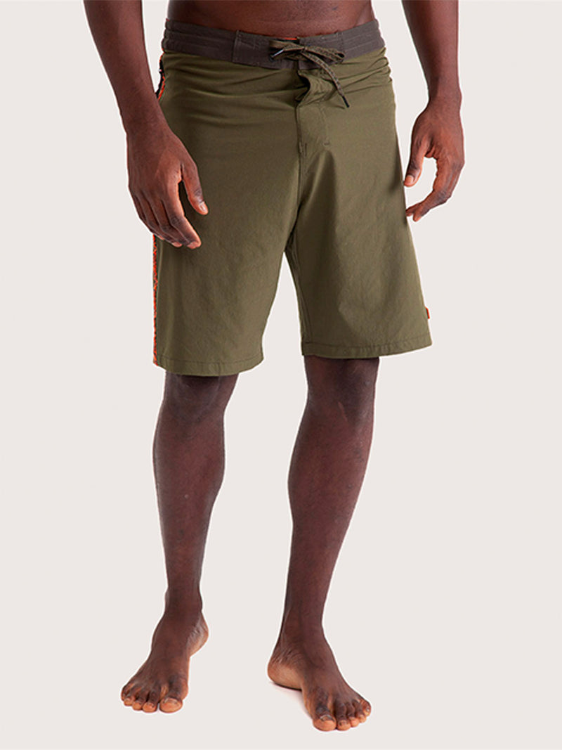 Boardshorts 20" Hang Loose Side Verde