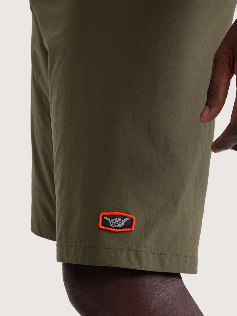 Boardshorts 20" Hang Loose Side Verde