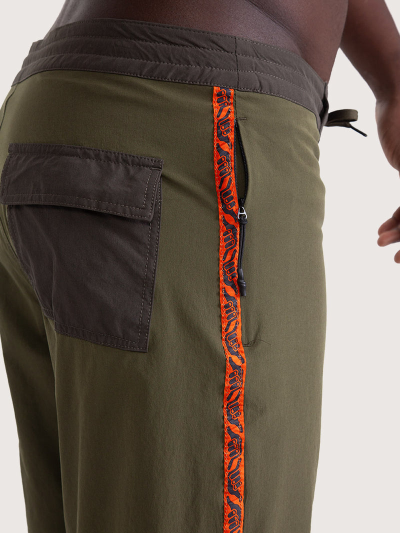 Boardshorts 20" Hang Loose Side Verde