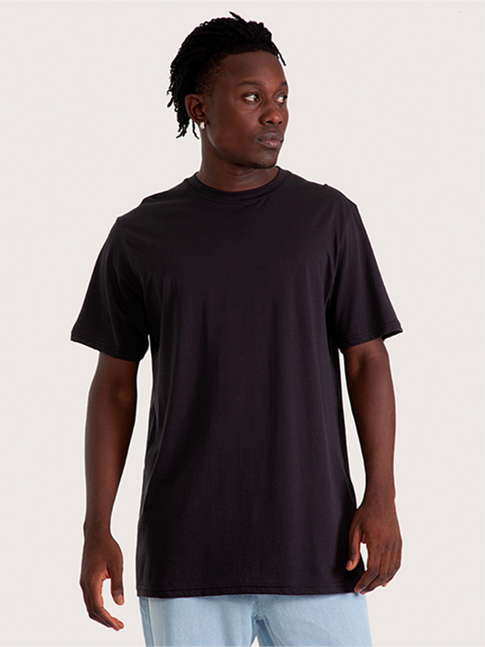 Camiseta Especial Manga Curta Sentence Preta