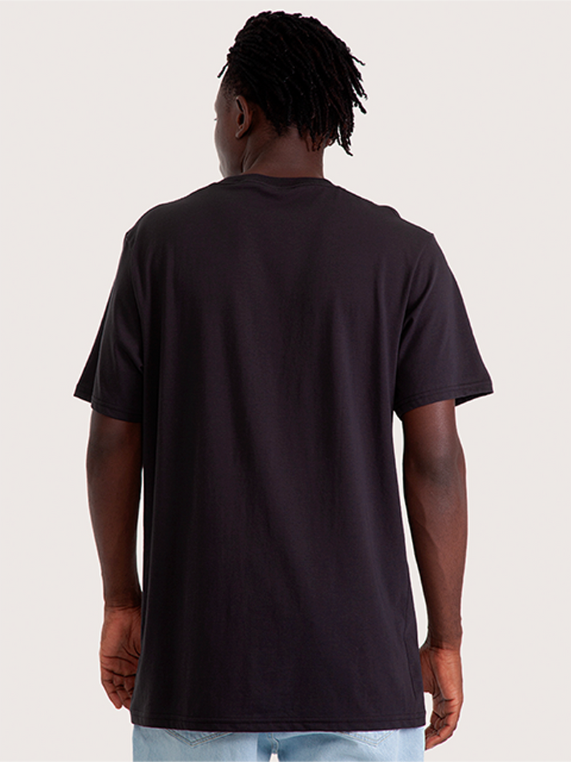Camiseta Especial Manga Curta Sentence Preta